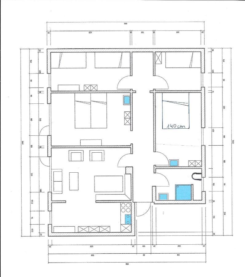 Apartment Efeu "Mit Stil & Tradition" Grachen Bagian luar foto